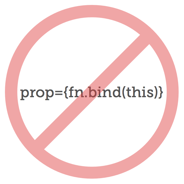 Don't use fn.bind(this) in render