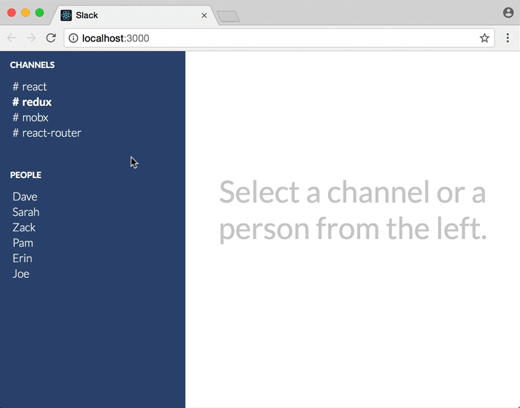 a Slack clone built with vanilla React